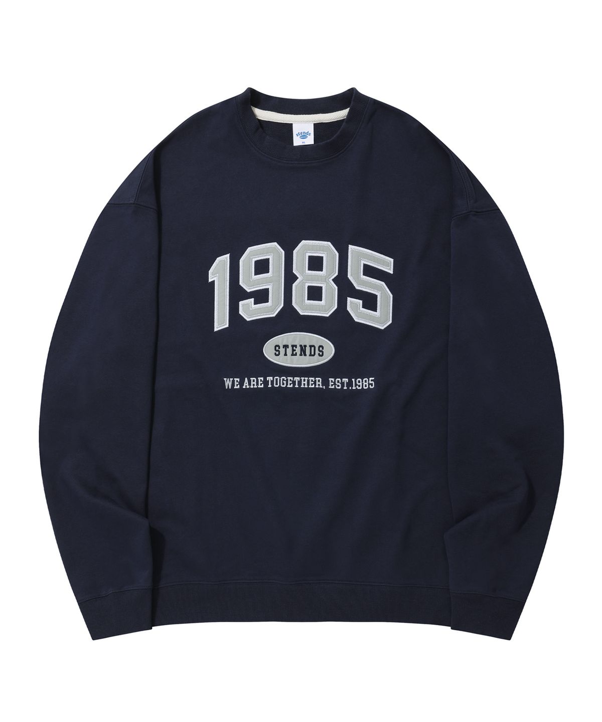 스탠즈(STENDS) [M~4XL] 오리지널 1985 크루넥_네이비