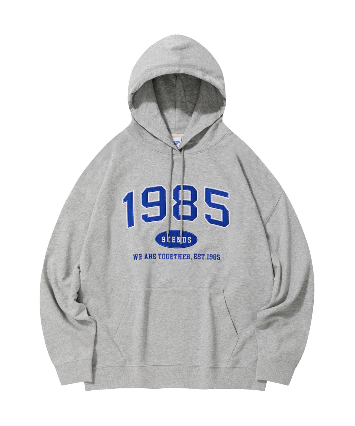 스탠즈(STENDS) [M~4XL] 오리지널 1985 후디_그레이-블루