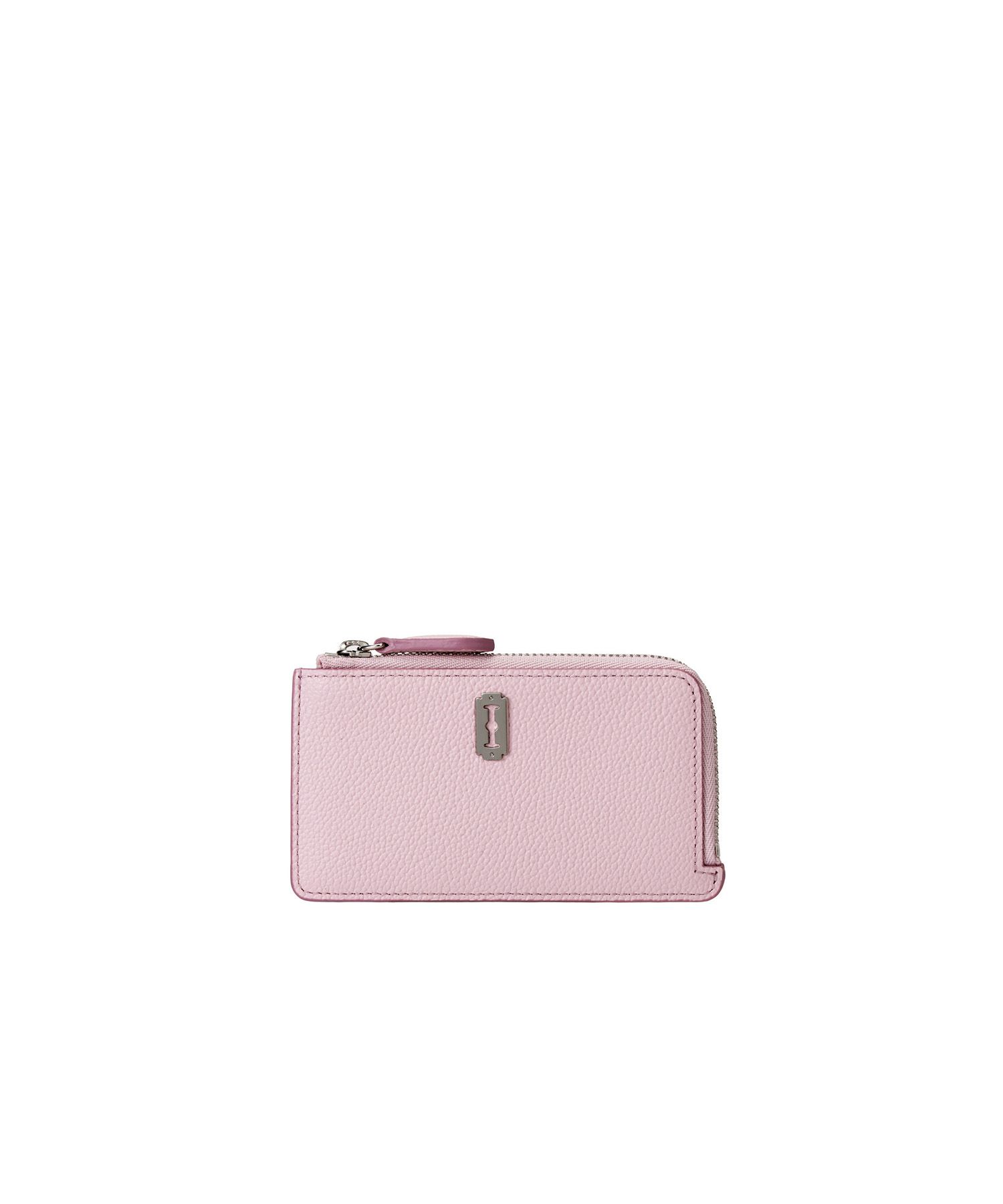MUSINSA公式 | VUNQUE Magpie Zipper Card Wallet Pale Pink