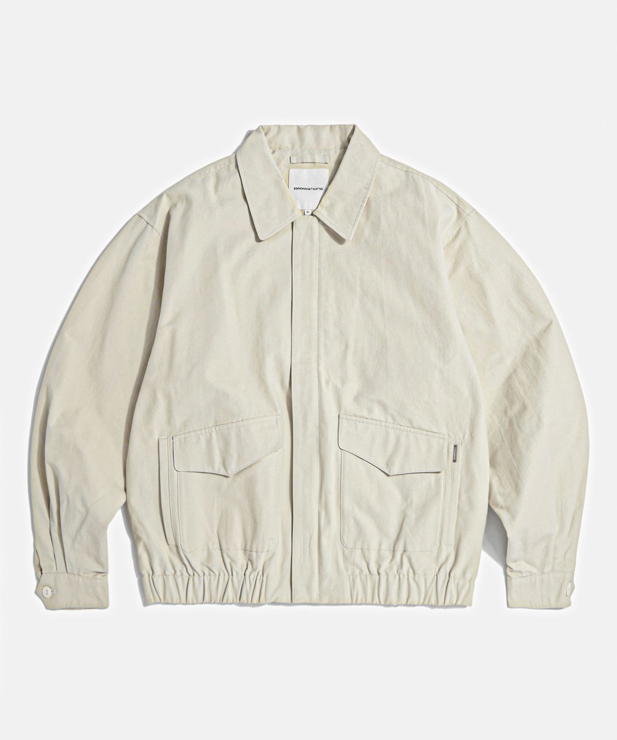에스피오나지(ESPIONAGE) Flight Bomber Jacket Ecru