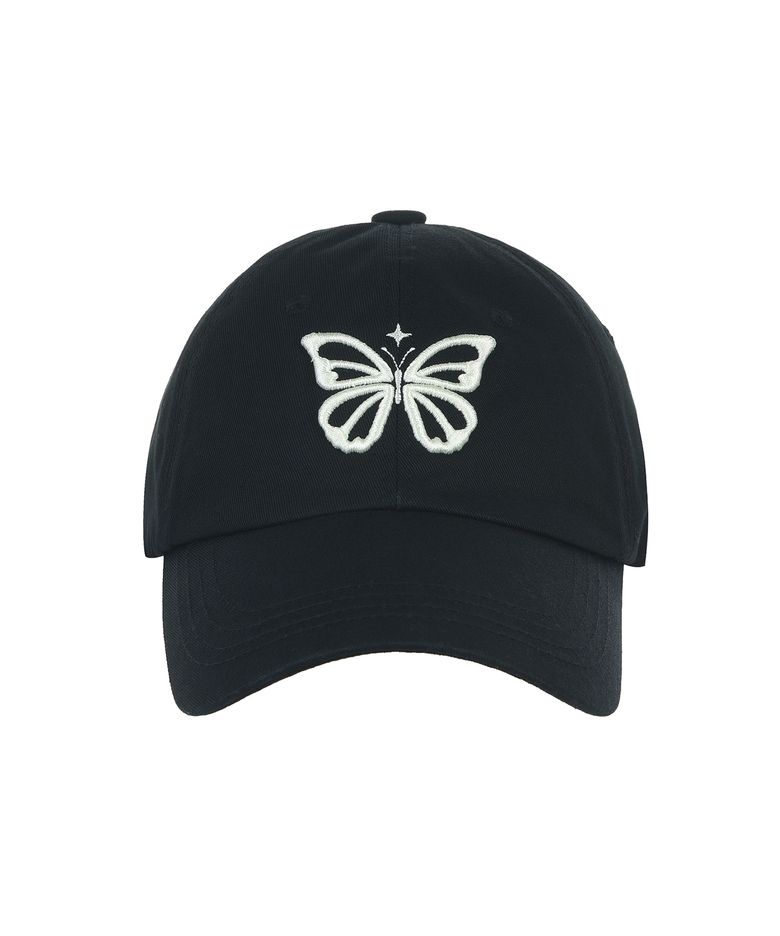 [문가영 착용] VINTAGE BUTTERFLY BLINK BALL CAP_5 COLOR