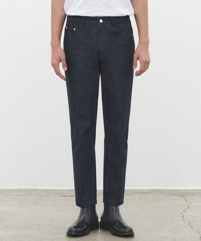 Dawn Cropped Tapered Jeans DCPT001CPIndigo2