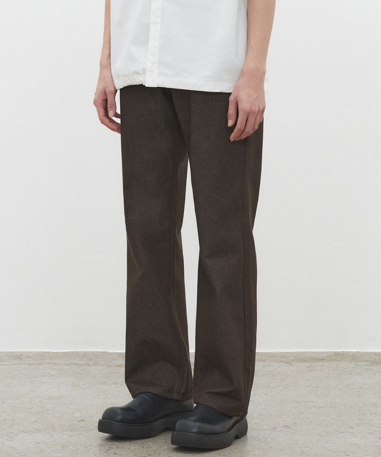 Dawn Semi Wide Jeans DCPT002CPBrown