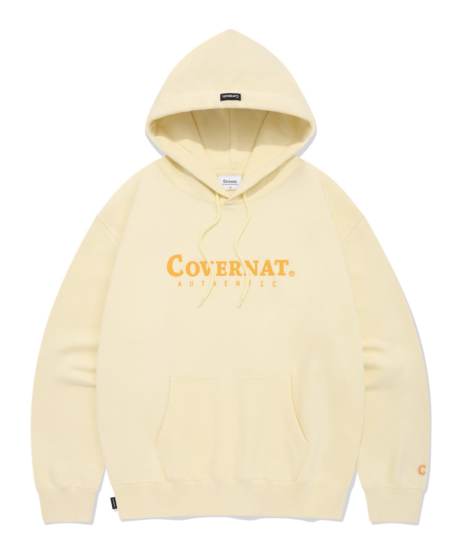 パーカー・フーディ COVERNAT C Logo Hoodie Ivory COVERNAT（カバーナット）の「【COVERNAT】C LOGO HOODIE