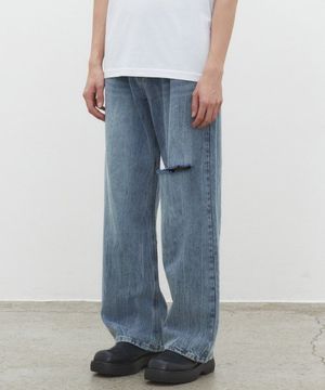 Mid Rise Wide Jeans DCPT027DMCRBlue