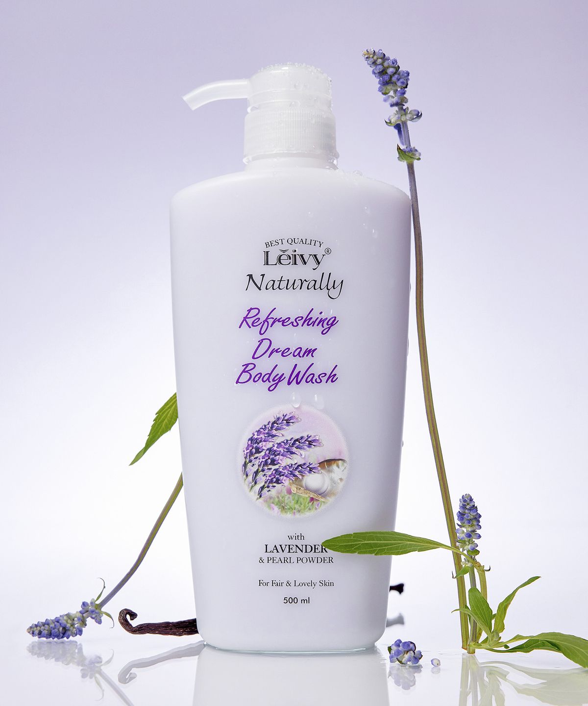레이비(LEIVY) 라벤더 바디워시 500ml