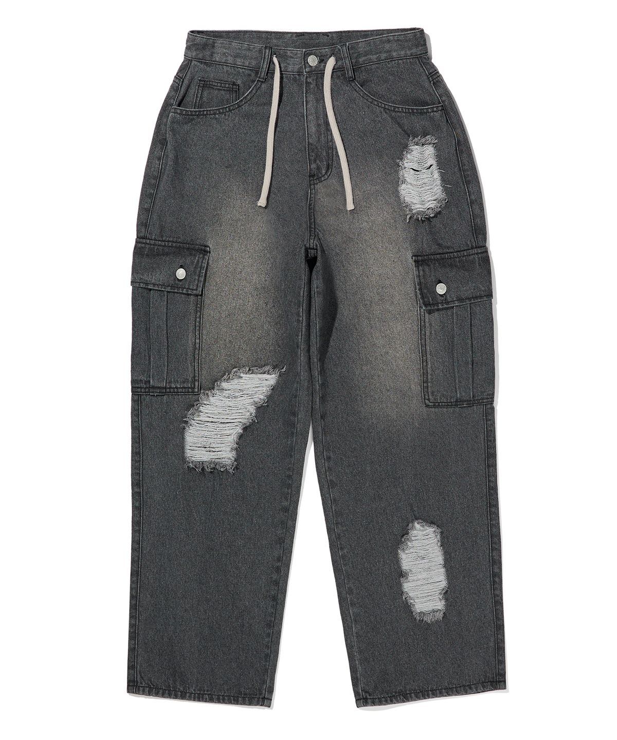 브라운브레스(BROWNBREATH) B CARGO JEAN - BLACK