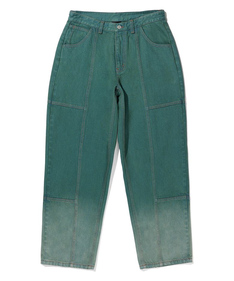 SPRD LINE DYING JEAN - GREEN