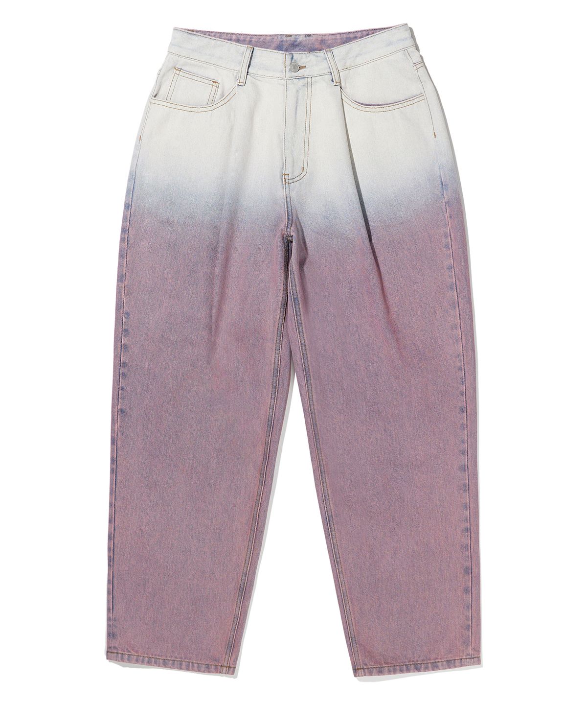 브라운브레스(BROWNBREATH) GRADATION WASHED JEAN - INDY PINK