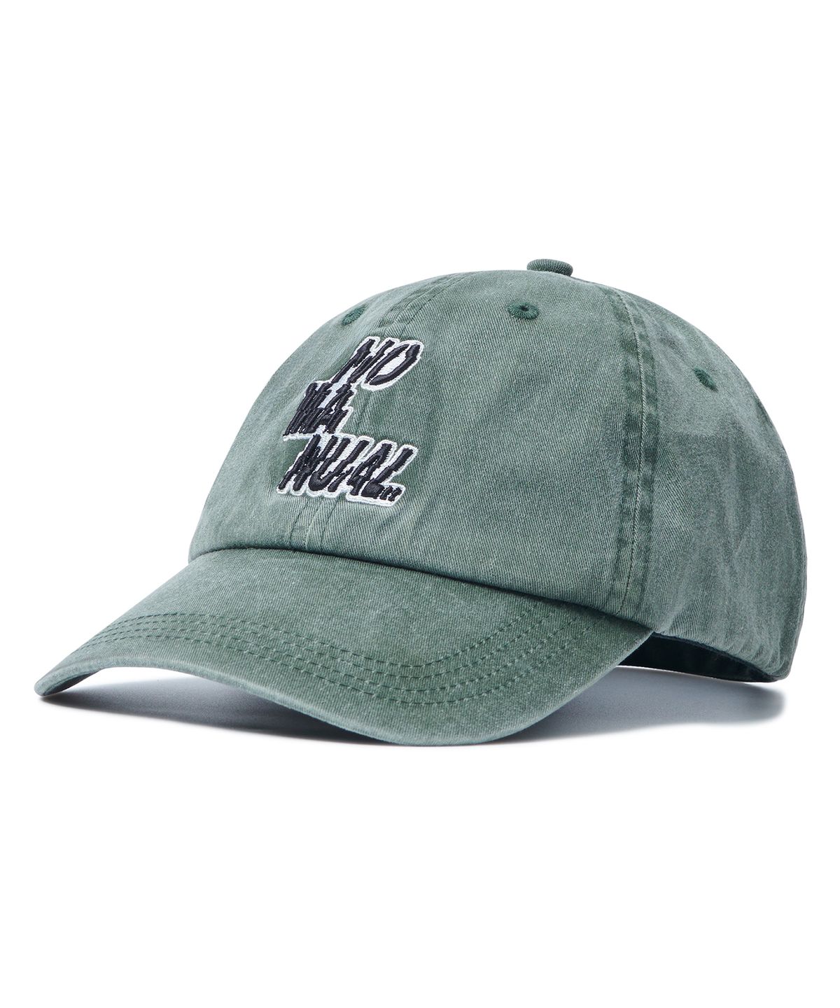 노매뉴얼(NOMANUAL) S.V WASHED BALL CAP - WASHED KHAKI