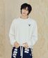 [라이즈PICK] 로렌 스몰 로고 베이직 스웨트셔츠 오트밀