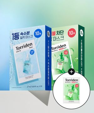 [SET] 다이브인 저분자 히알루론산 마스크 10매 + 밸런스풀 시카 컨트롤 마스크 10매 (+시카 컨트롤 마스크 1매)
