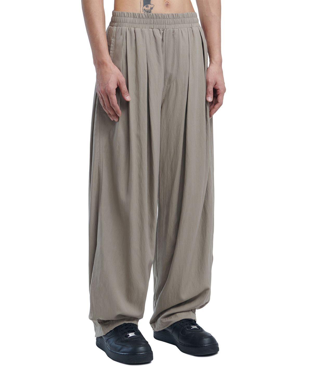 노매뉴얼(NOMANUAL) 3DT NYLON PANTS - CACAO