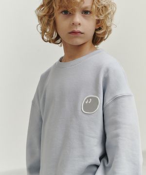 벤몬 오버핏 스웻셔츠_블루