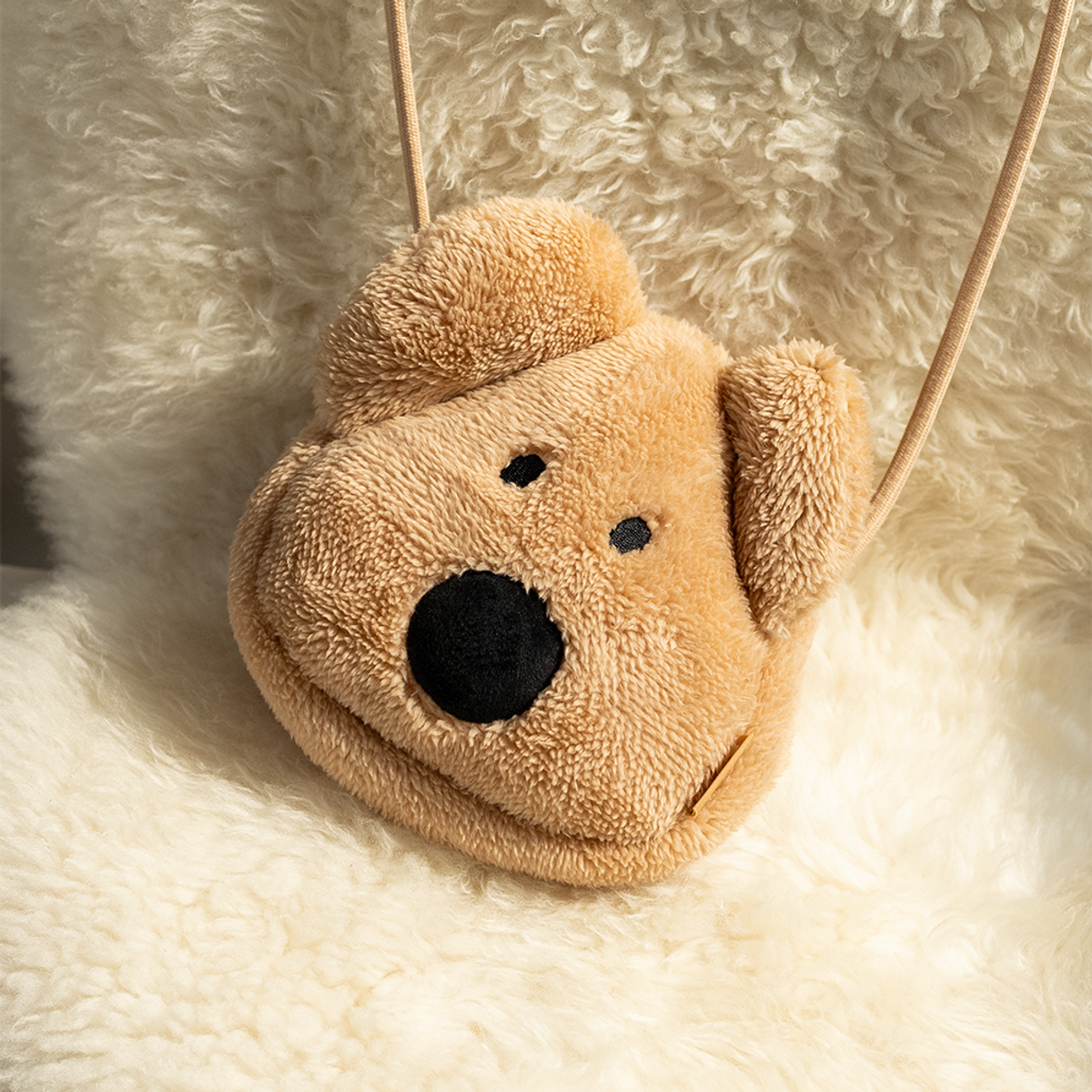 다이노탱(DINOTAENG) Quokka Fluffy Crossbag