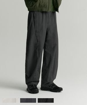 커브드 밴딩 나일론 팬츠 3 COLOR COOSPT211