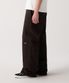 더블니 85283 루즈핏 워크팬츠 Dark Brown