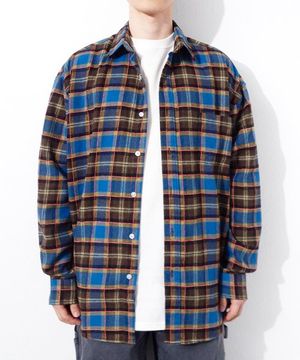 BN Rustic Check Shirt (Brown)