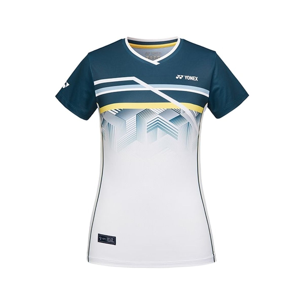 요넥스(YONEX) 241TS004F 다크 그린 여성용 컬러 포인트 게임웨어