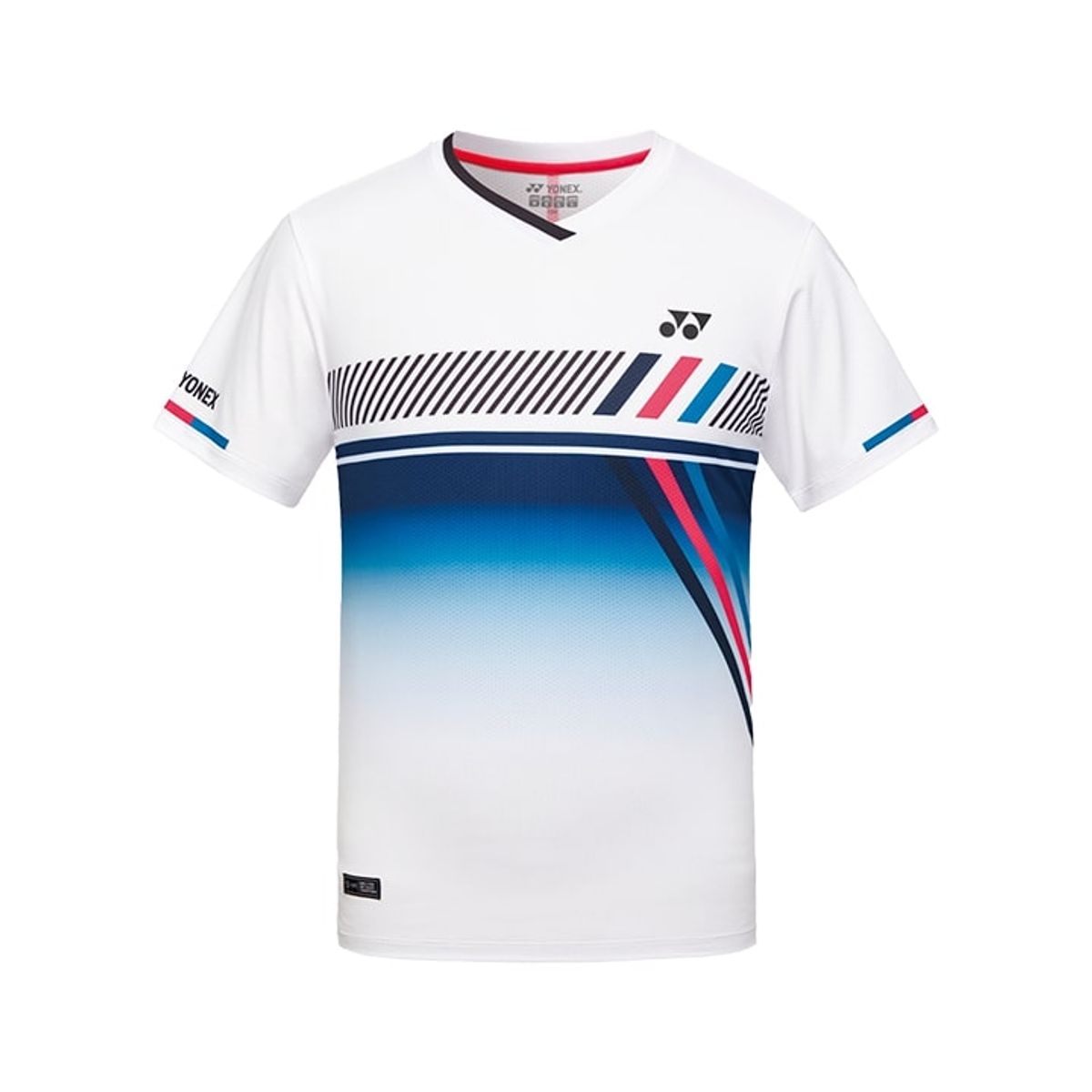 요넥스(YONEX) 241TS007M 화이트 남성용 액티브 컬러 게임웨어