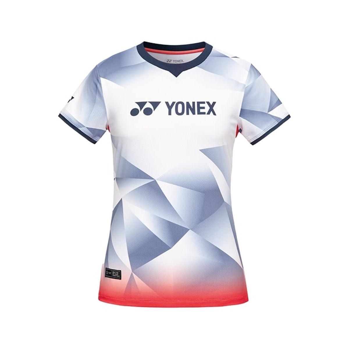 요넥스(YONEX) 241TS012F 블루 그레이 여성용 모노톤 그래픽 게임웨어