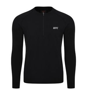 UFC 퍼펙트 머슬핏 긴팔 티셔츠 블랙 U4LSV2102BK