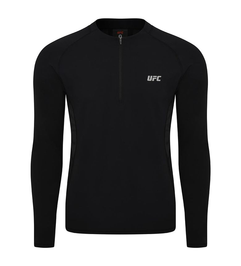 UFC 퍼펙트 머슬핏 긴팔 티셔츠 블랙 U4LSV2102BK