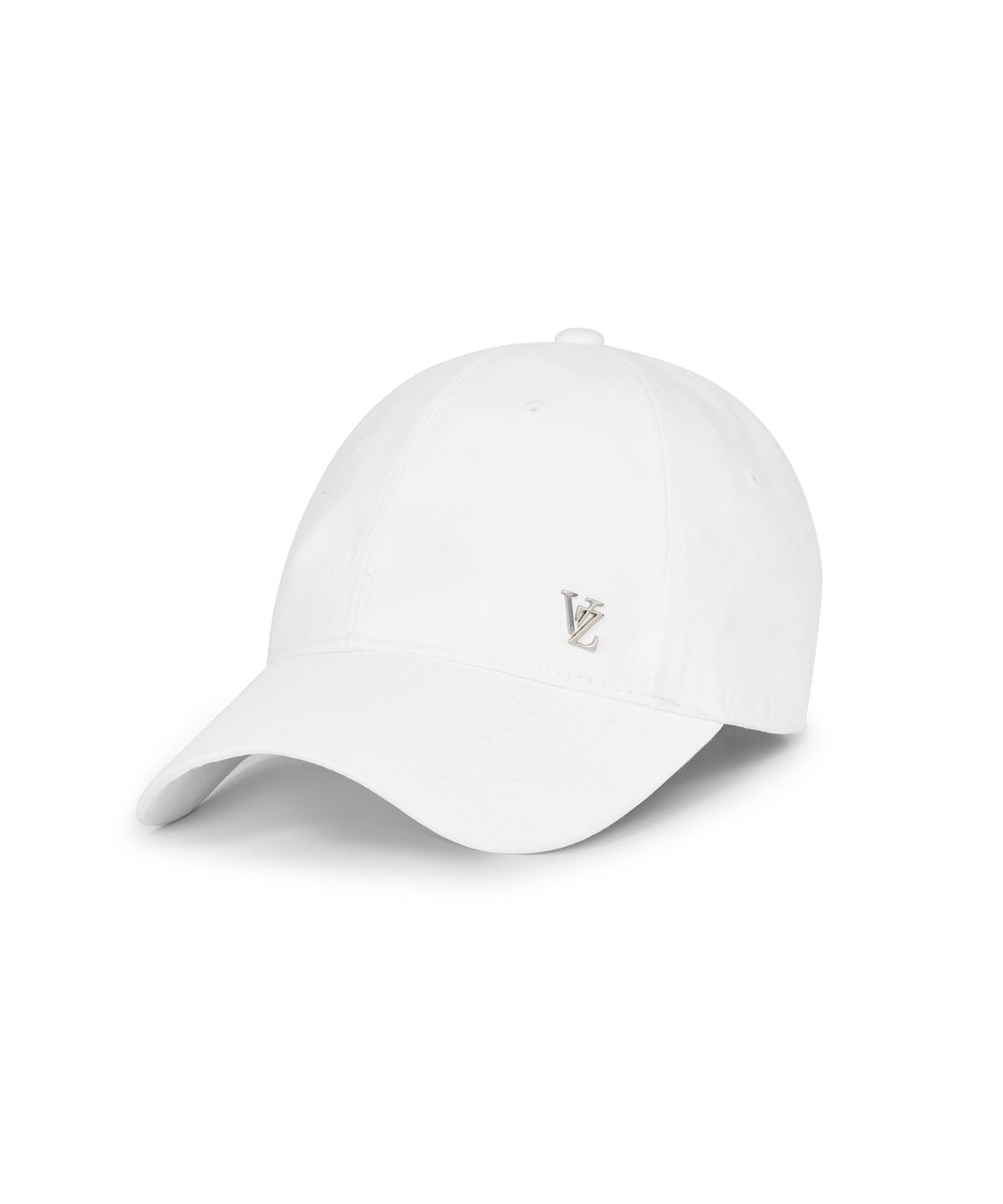 바잘(VARZAR) VZ 미니멀 스터드 볼캡 화이트