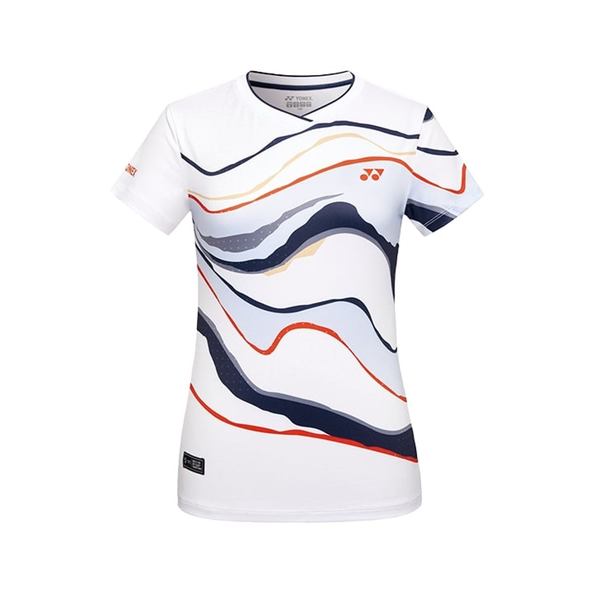 요넥스(YONEX) 241TS020F 화이트 여성용 커브 라인 게임웨어