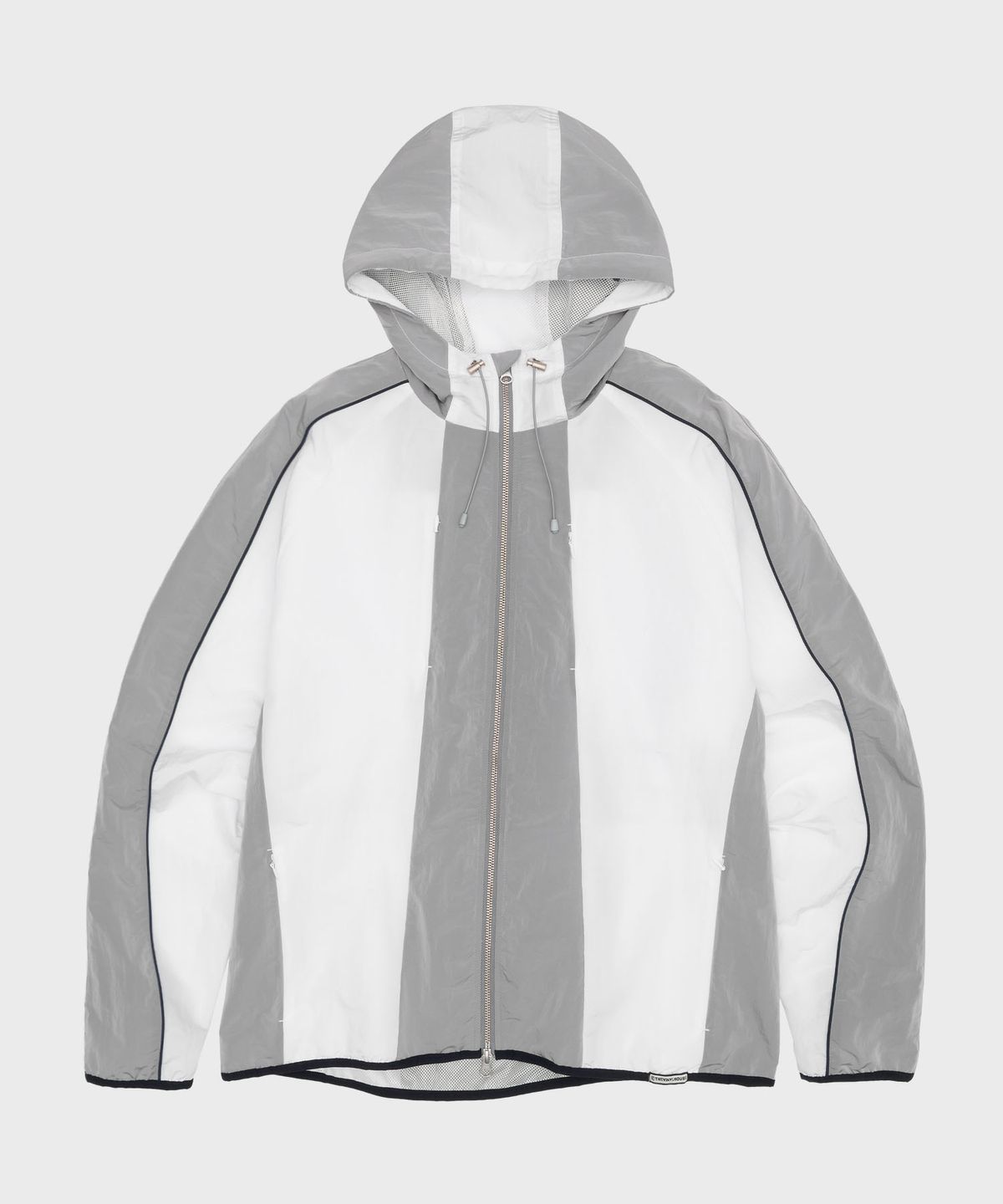 더바이닐하우스(THEVINYLHOUSE) TWO COLOR NYLON JACKET GREY (VH2ESUJ241A)