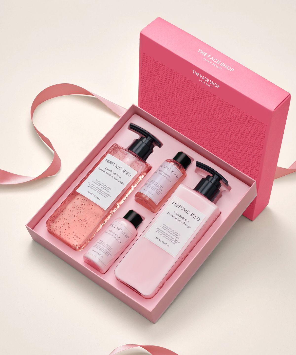 더페이스샵(THE FACE SHOP) 퍼퓸씨드 벨벳 스페셜 바디 세트