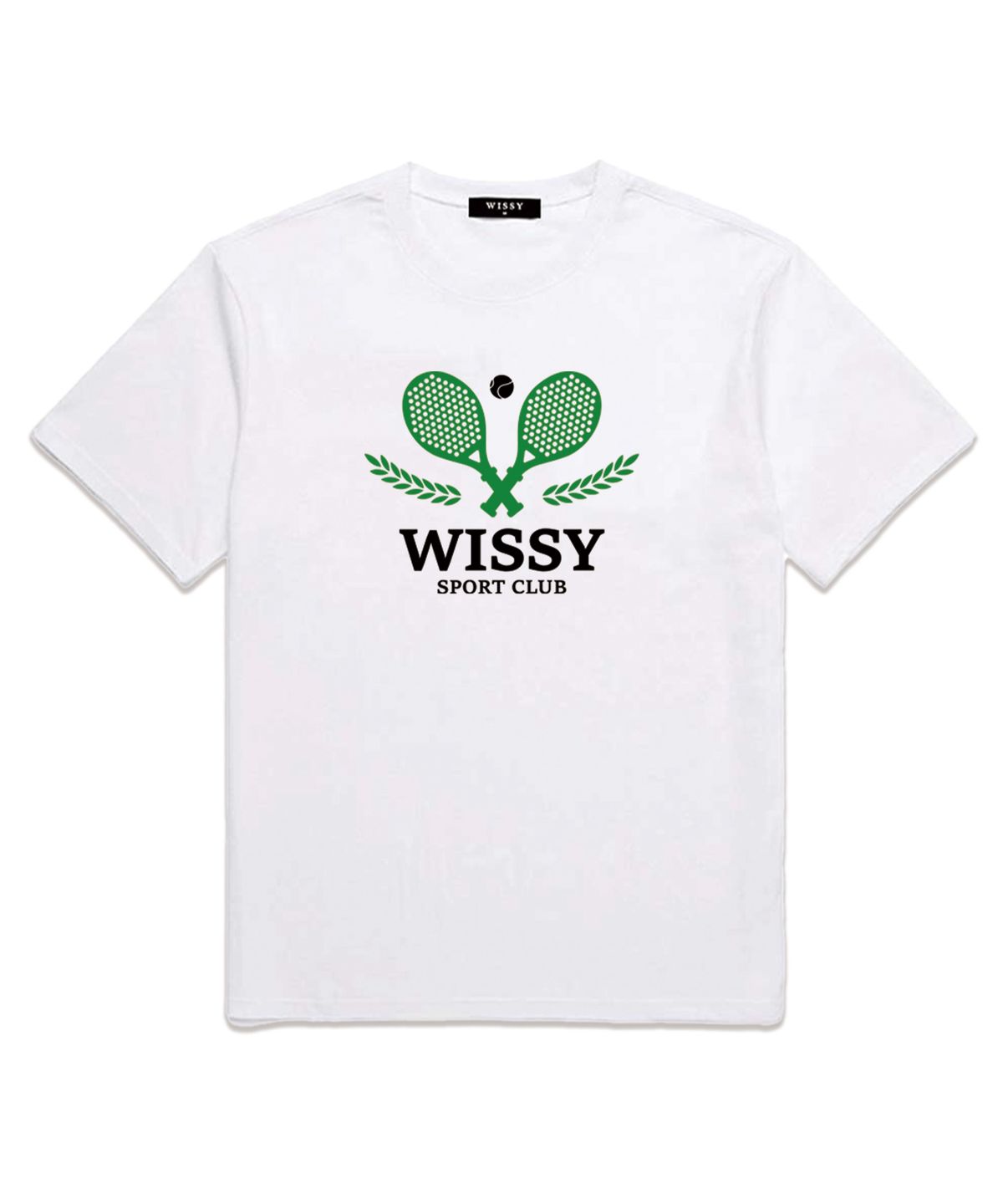 위씨(WISSY) SPORT CLUB 반팔티셔츠 (WS017) 화이트