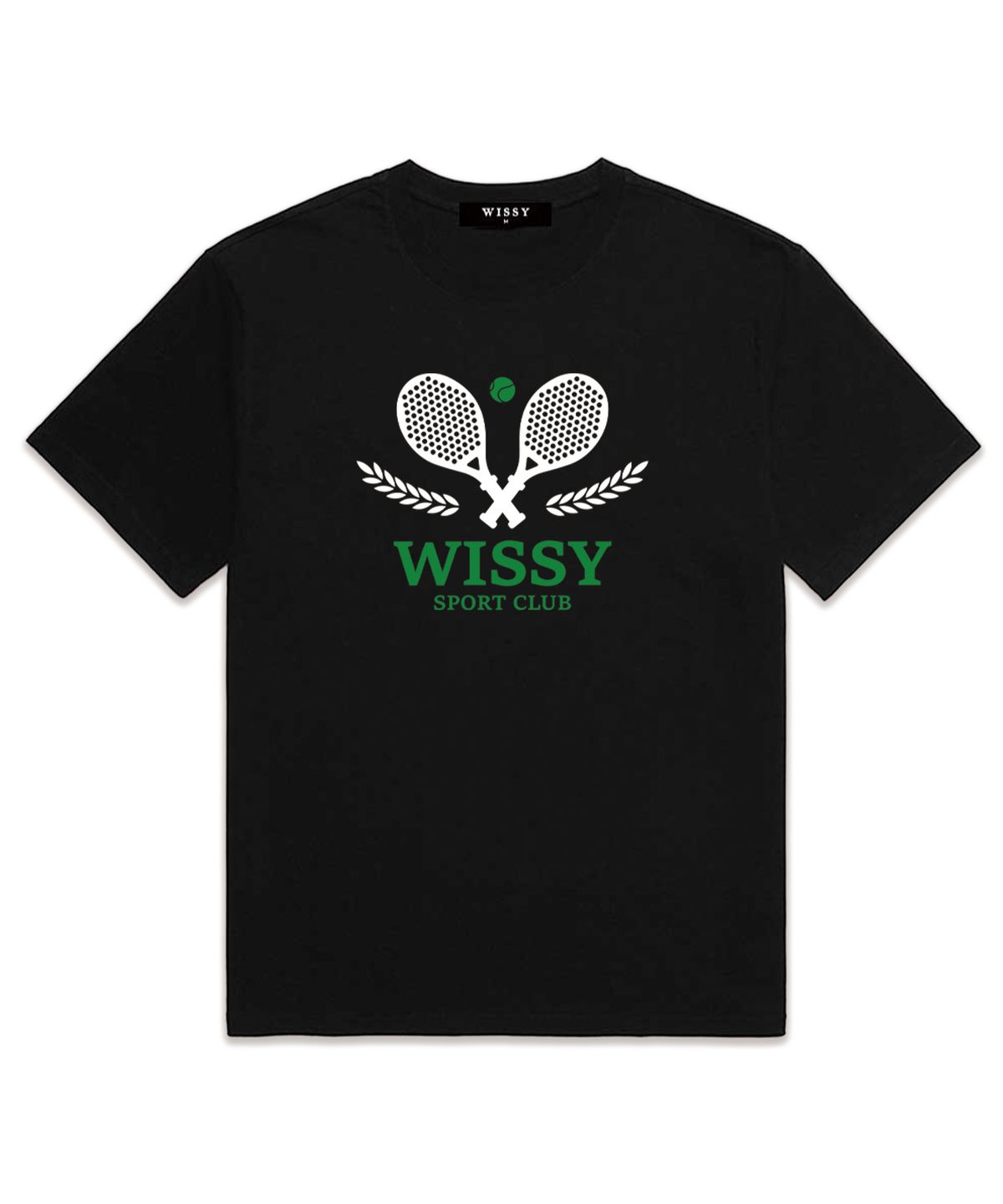 위씨(WISSY) SPORT CLUB 반팔티셔츠 (WS017) 블랙