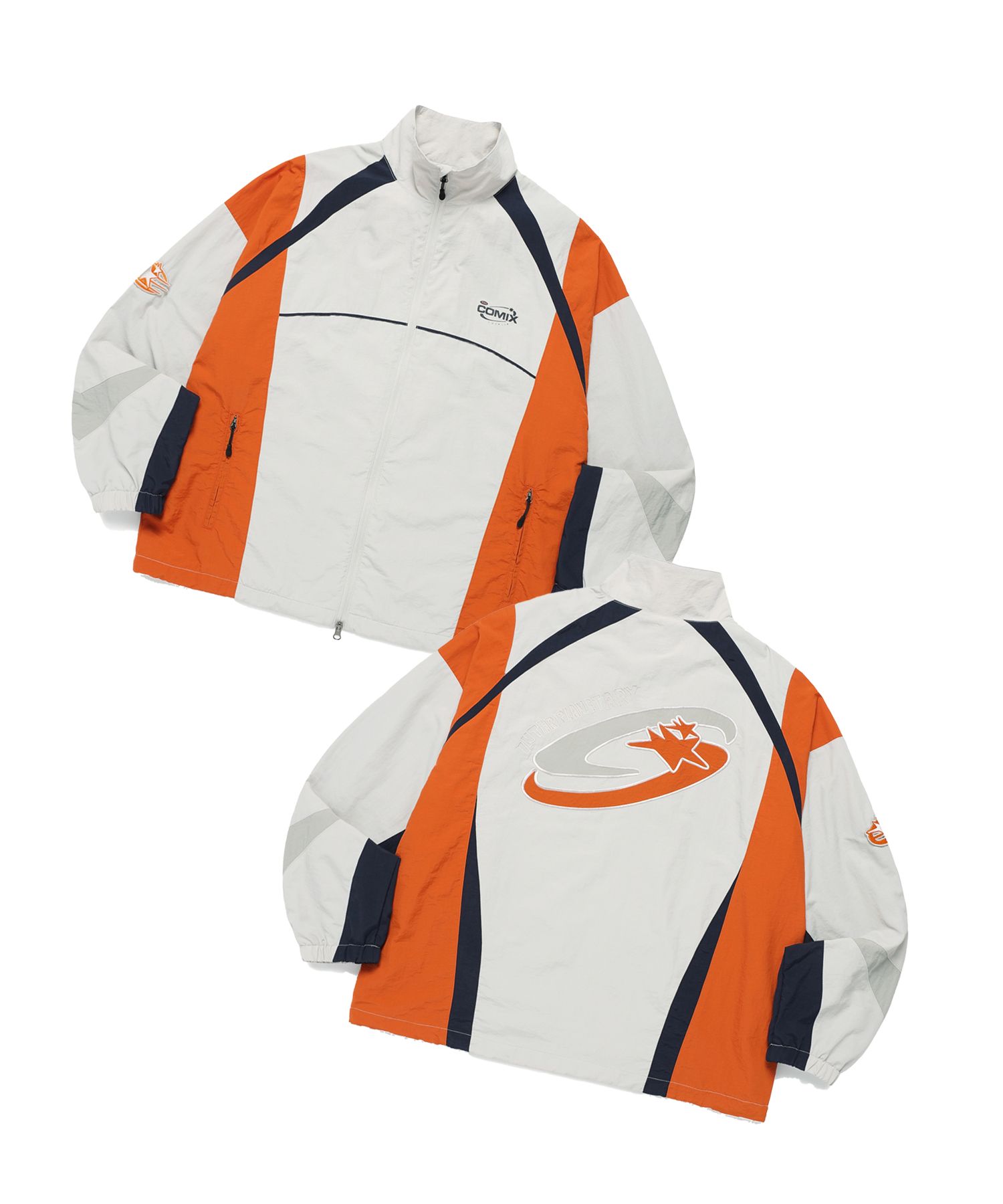 MUSINSA公式 | TIMCOMIX TORNADO RAGLAN WIND BREAKER LIGHT GRAY