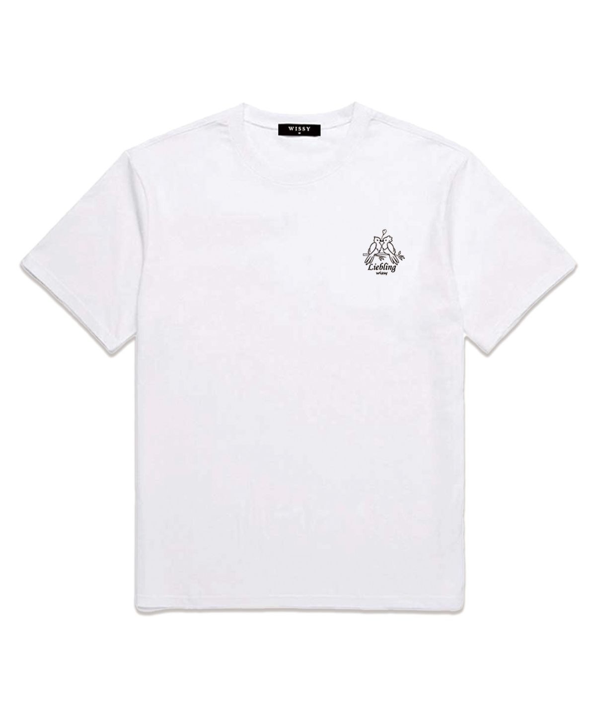 위씨(WISSY) Liebling Logo 반팔티셔츠 (WS018) 화이트