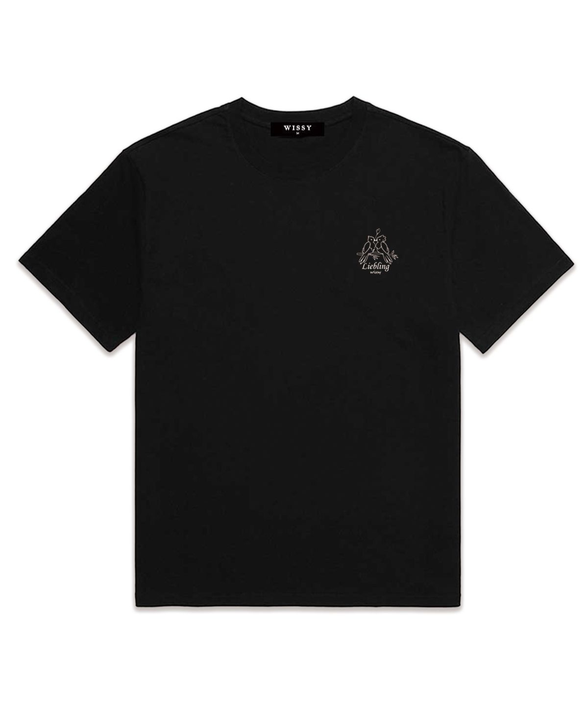 위씨(WISSY) Liebling Logo 반팔티셔츠 (WS018) 블랙