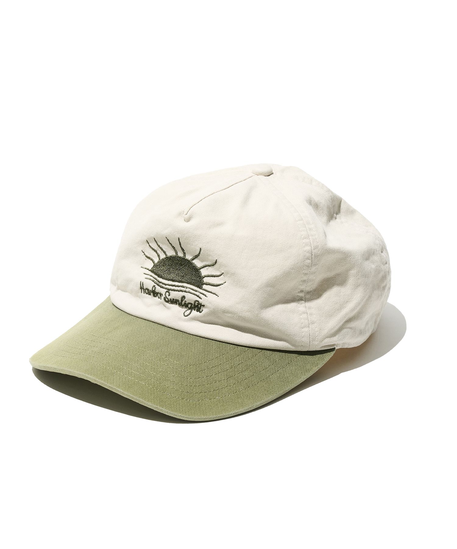 MUSINSA公式 | PARTIMENTO VTG Washed Sunlight Ball Cap Ivory