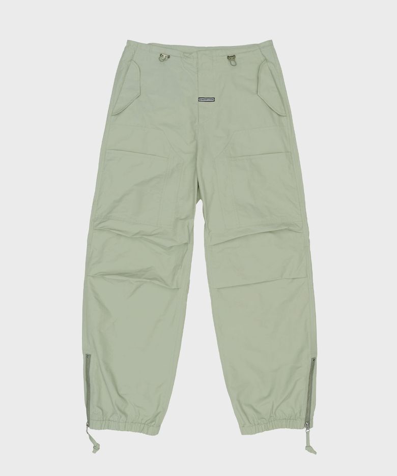 SIDE ZIP PARACHUTE PANTS SAND (VH2ESUPA11A)