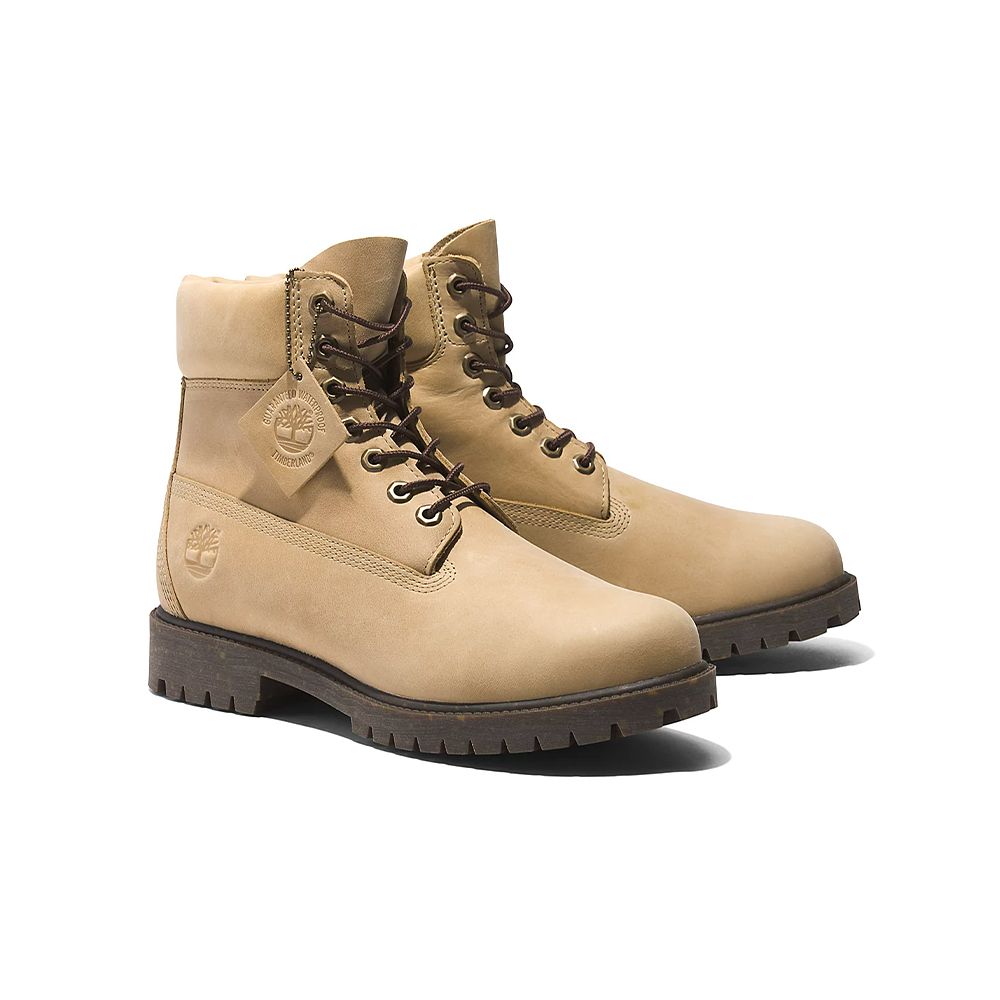 MUSINSA公式 | TIMBERLAND Men's 6-inch lace-up light beige walker