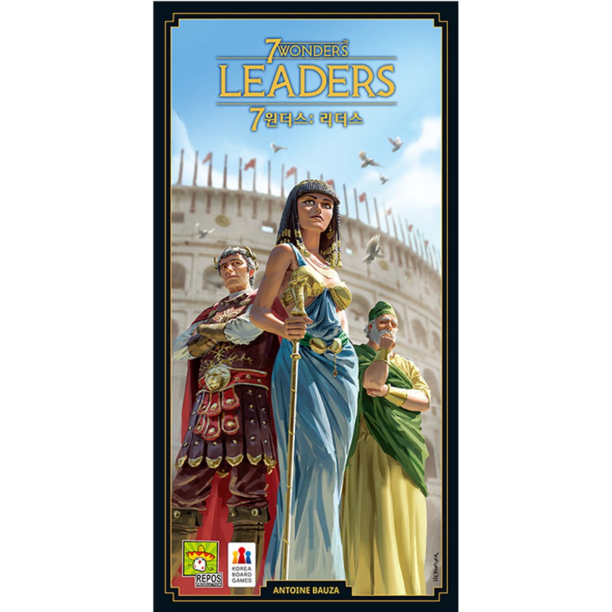 코리아보드게임즈(Korea Boardgames) 7원더스 2판 확장: 리더스