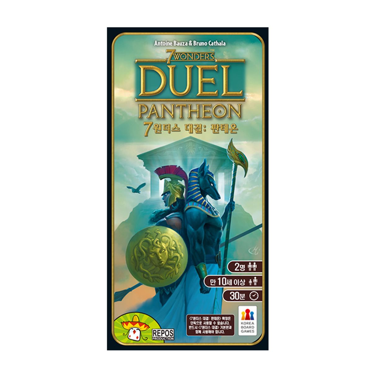 코리아보드게임즈(Korea Boardgames) 7원더스 대결 확장: 판테온