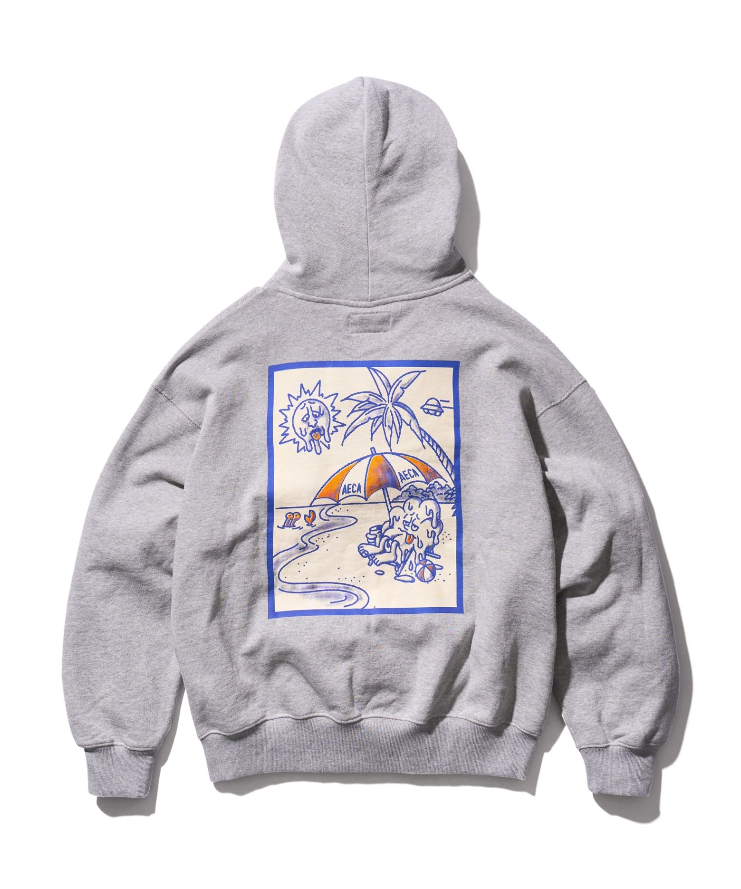 パーカー・フーディ AECA WHITE VOLCANO SUMMER CLOVER BOY HOODIEGREY MUSINSA | AECA WHITE VOLCANO SUMMER CLOVER BOY HOODIE-GREY