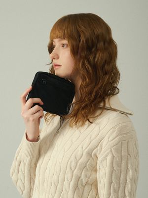 트래블러 패스포트 RFID차단 안티스키밍 여권 케이스 지갑 - 블랙