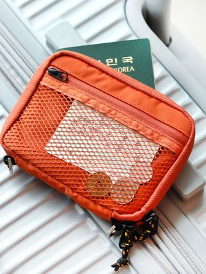 트래블러 패스포트 RFID차단 안티스키밍 여권 케이스 지갑 - 브릭