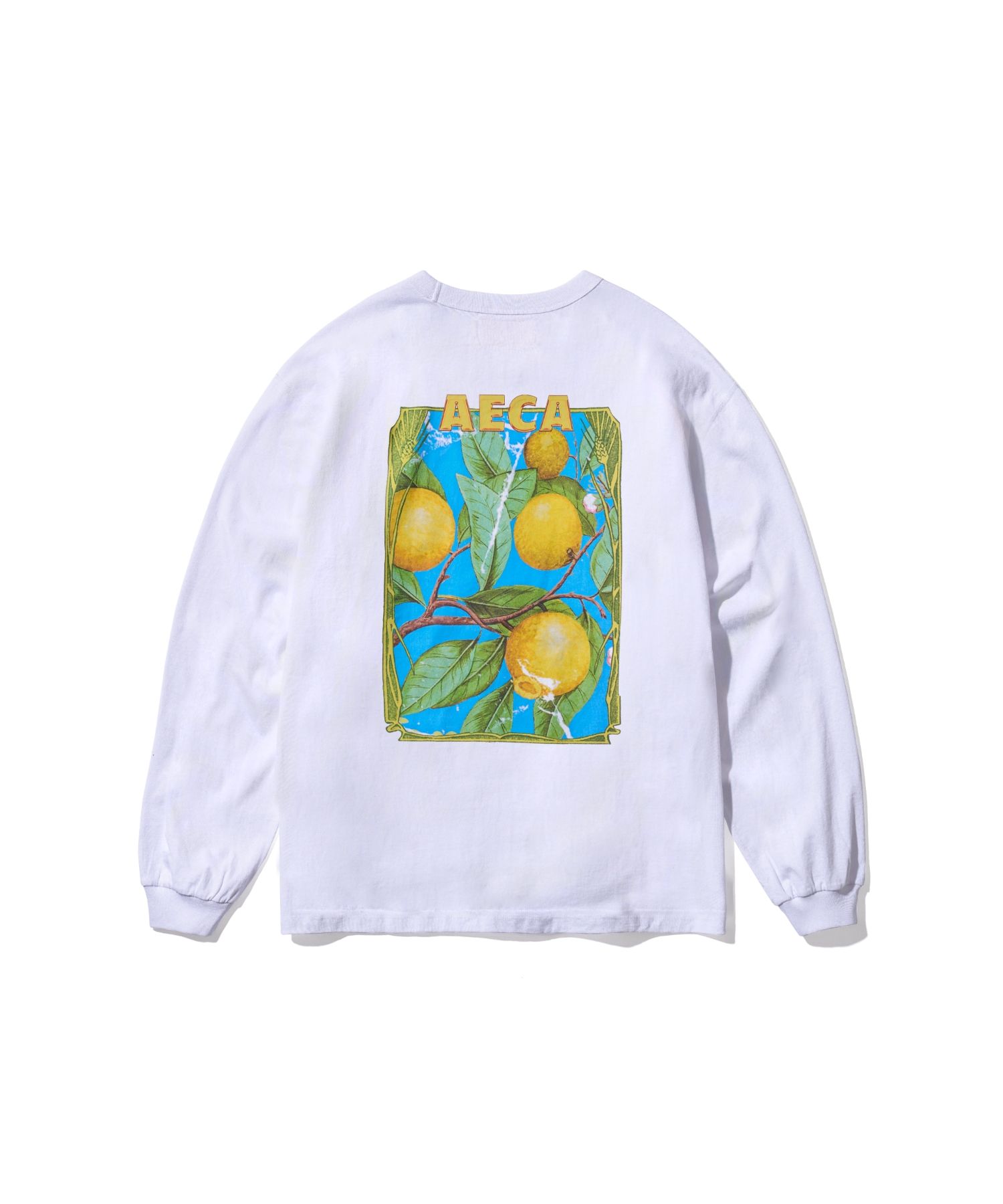 Tシャツ・カットソー AECA WHITE AECA NATURE SCRAP LONG SLEEVEWHITE MUSINSA | AECA WHITE AECA NATURE SCRAP LONG SLEEVE-WHITE
