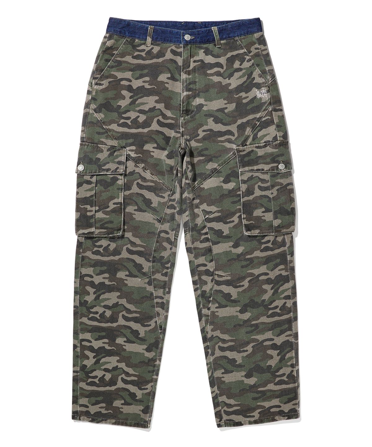 브라운브레스(BROWNBREATH) TAG BLOCK PANTS - KHAKI