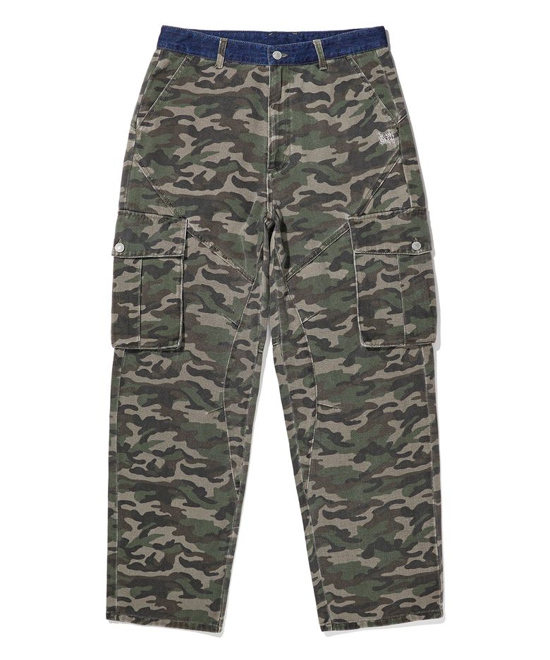 TAG BLOCK PANTS - KHAKI
