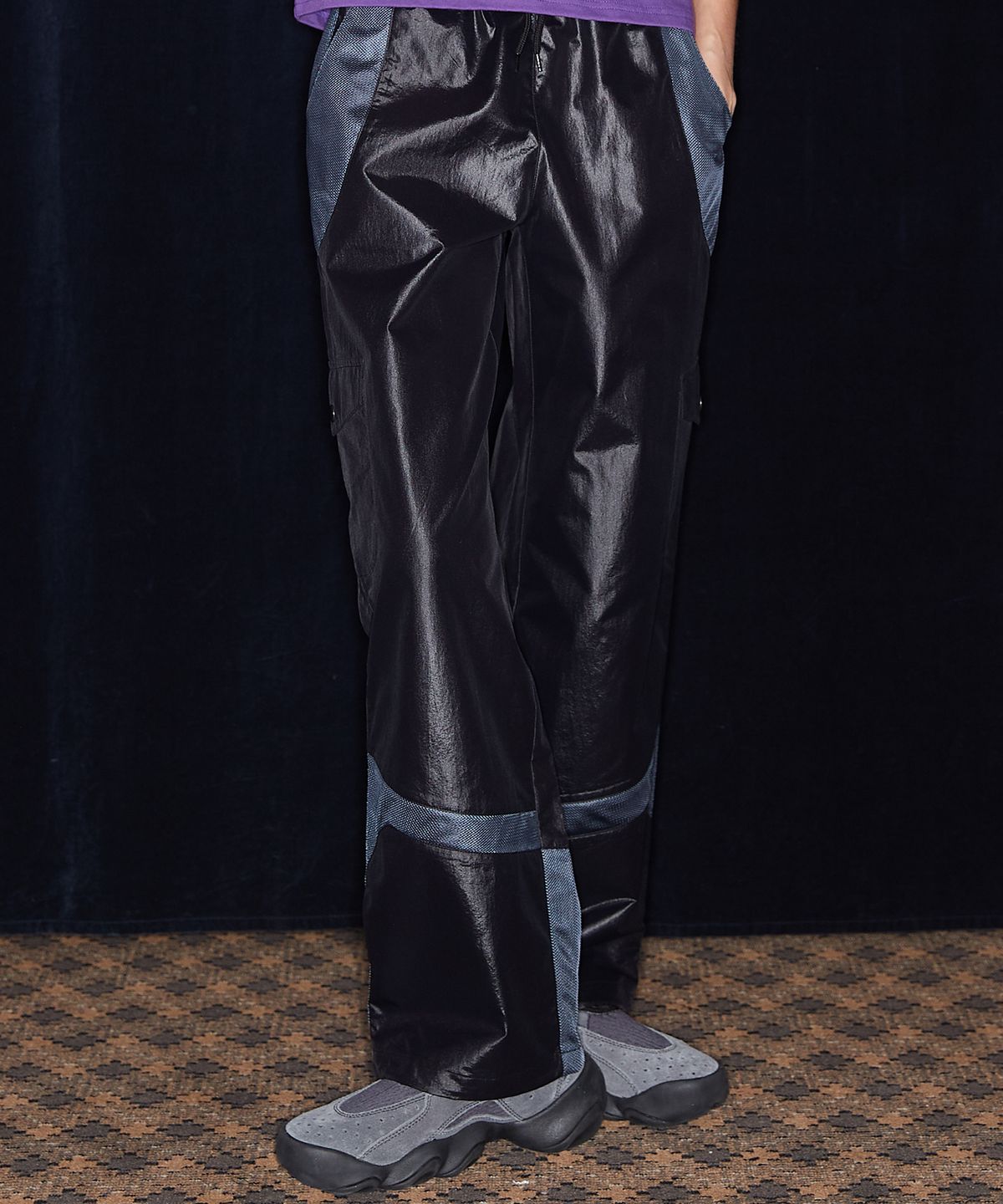 러브이즈트루(LUVISTRUE) NM NYLON CARGO PANTS(BLACK)
