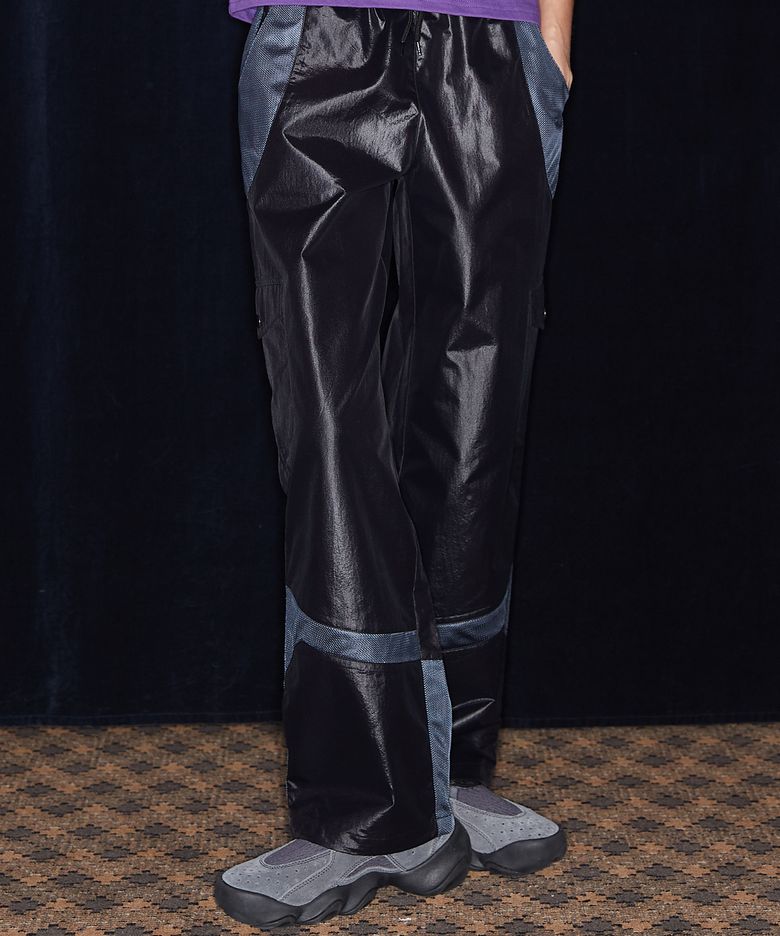 NM NYLON CARGO PANTS(BLACK)