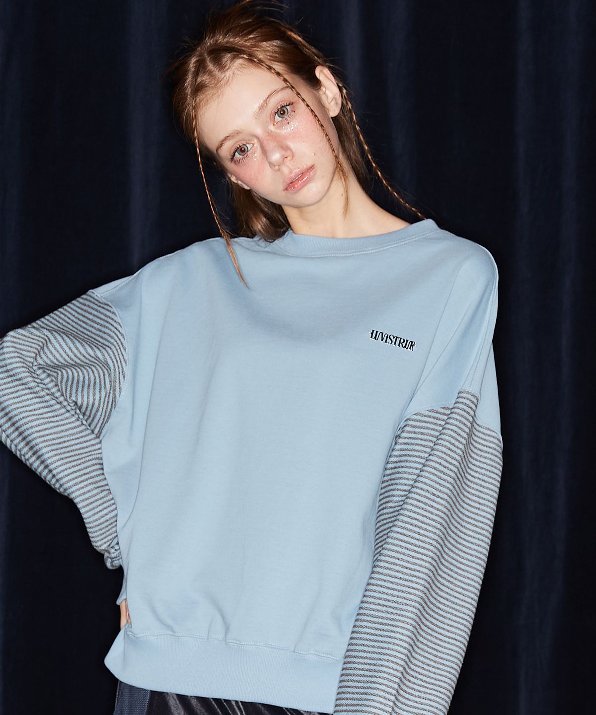 러브이즈트루(LUVISTRUE) NM SHINING STRIPE MTM(BLUE)